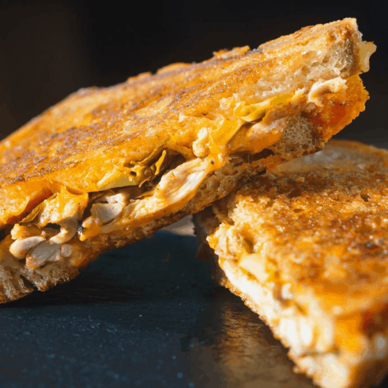 Grilled cheese, sandwich, leftovers, cheese