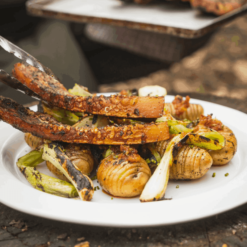 Hill House Farm Pork Belly Grilled