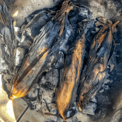 Hogweed Seed & Chilli Buttered Sweetcorn