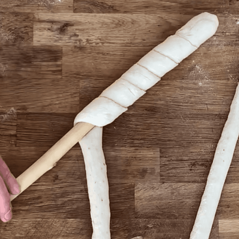 campfire twisty bread, bread