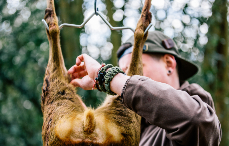 Wild Venison Fire Cookery - Cookery Course at The Salt Box